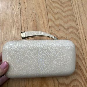 Vince camuto horn handle clutch